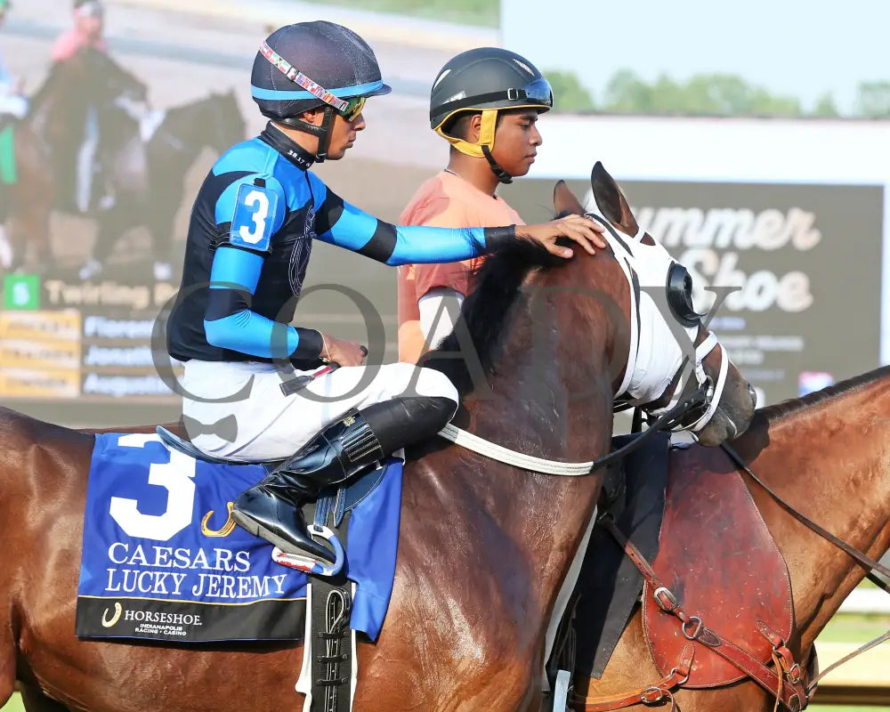 Lucky Jeremy - Caesars 18Th Running 07-13-24 R05 Horseshoe Indiana Post Parade 02 Sammantha Pagels