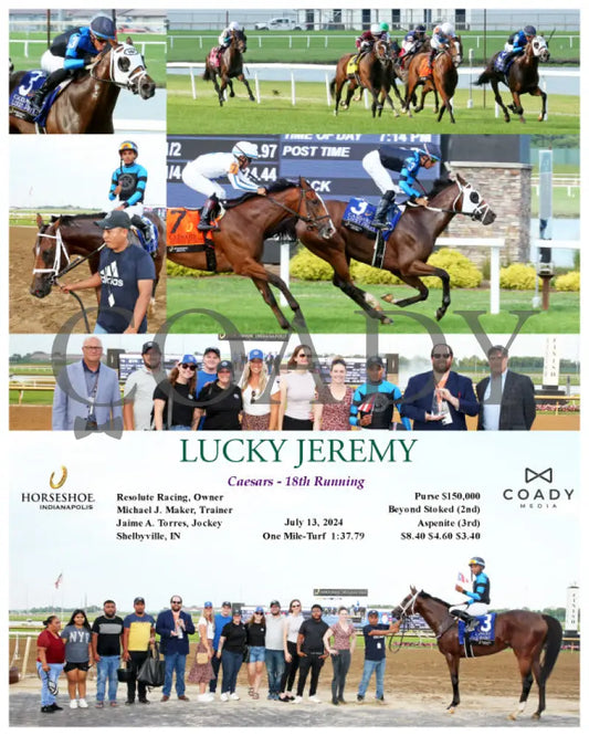 Lucky Jeremy - Caesars 18Th Running 07-13-24 R05 Ind Indiana Grand