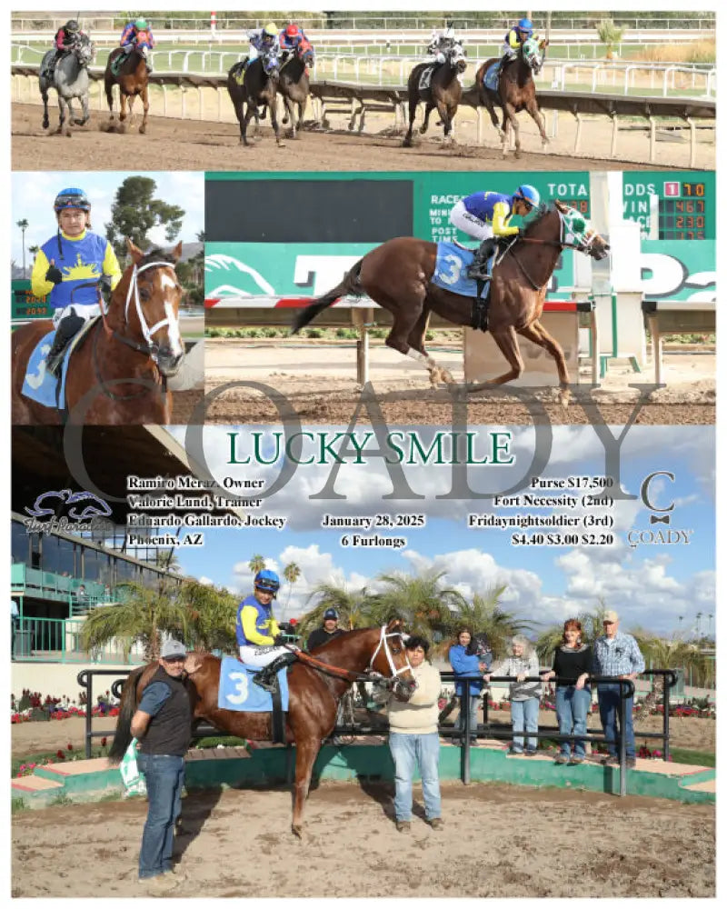 Lucky Smile - 01-28-25 R07 Tup Turf Paradise