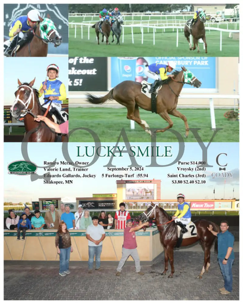 Lucky Smile - 09-05-24 R05 Cby Kentucky Downs