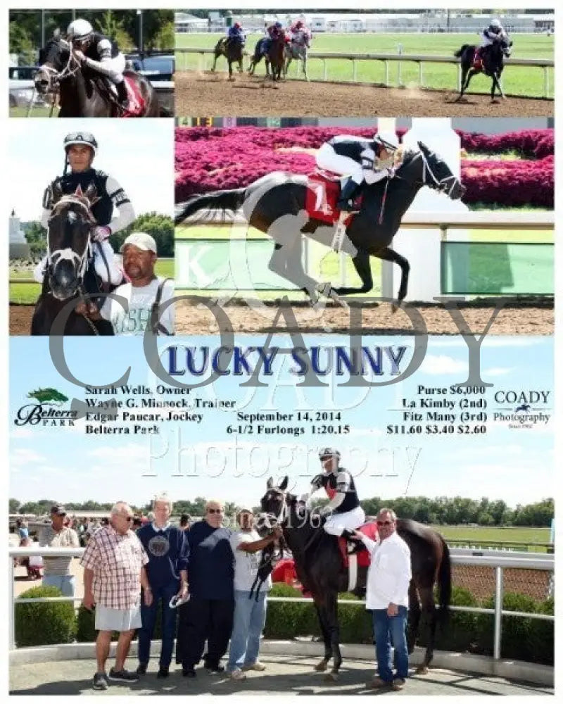 Lucky Sunny - 091414 Race 01 Btp Belterra Park