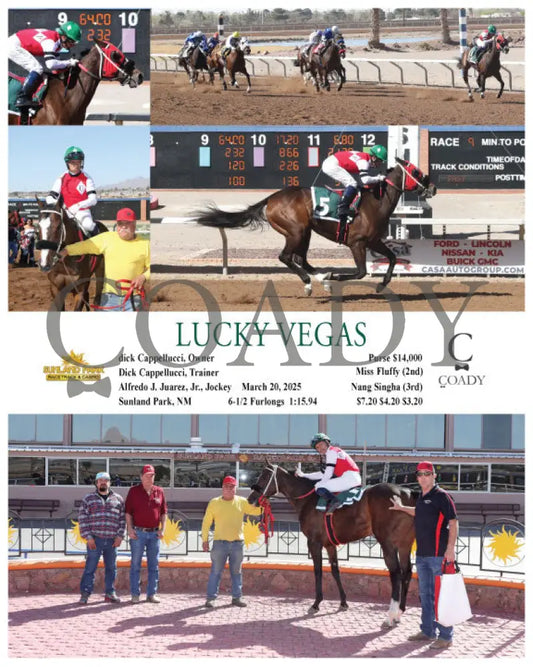 LUCKY VEGAS - 03-20-25 - R09 - SUN Sunland Park