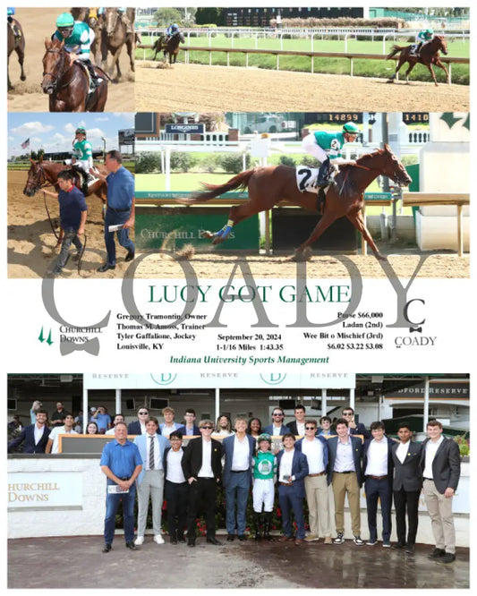 Lucy Got Game - 09-20-24 R06 Cd Group Churchill Downs