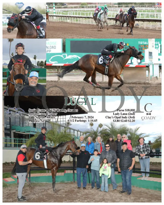 Lucy L - 02-07-24 R08 Tup Turf Paradise