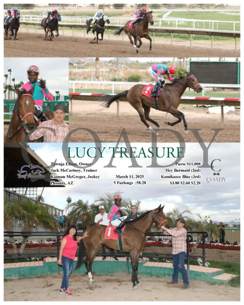 LUCY TREASURE - 03-11-25 - R09 - TUP Turf Paradise