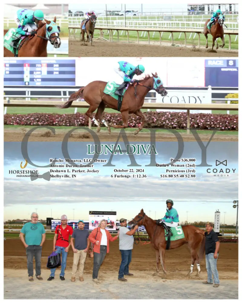 Luna Diva - 10-22-24 R08 Ind Indiana Grand