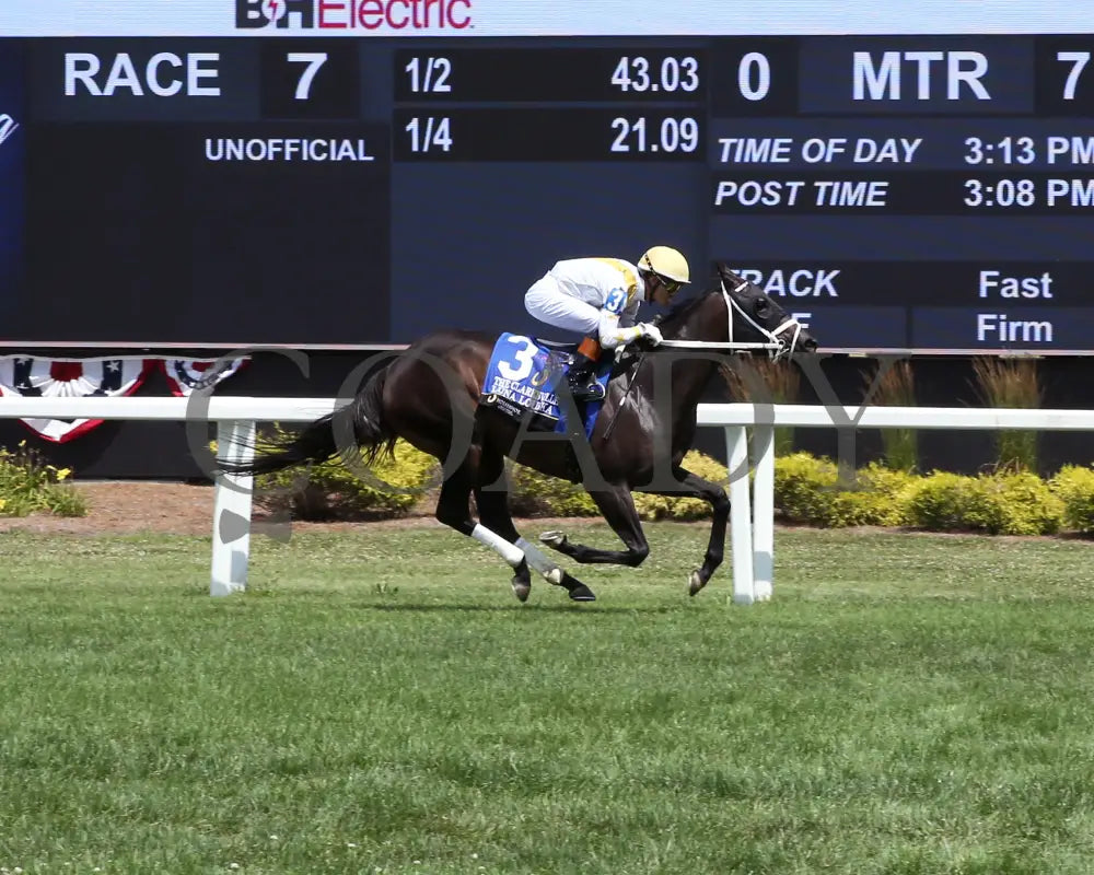 LUNA LOUSKA - The Clarksville - 5th Running - 07-04-25 - R07 - Horseshoe Indiana - Finish 01 - Sammantha Pagels Indiana