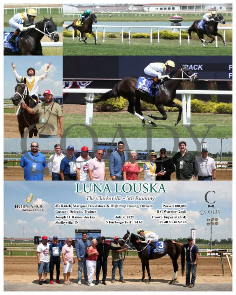 LUNA LOUSKA - The Clarksville - 5th Running - 07-04-25 - R07 - IND Indiana Grand