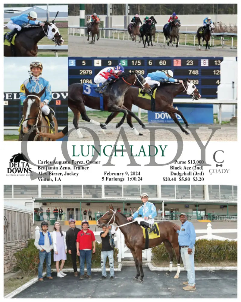 Lunch Lady - 02-09-24 R01 Ded Delta Downs