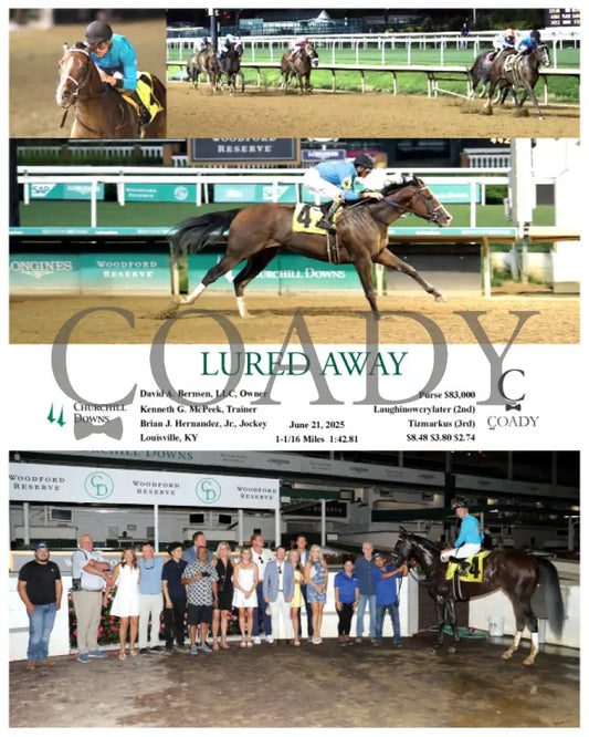 LURED AWAY - 06-21-25 - R11 - CD Churchill Downs