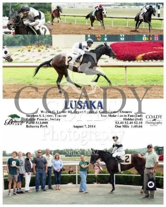 Lusaka - 080714 Race 01 Btp Belterra Park