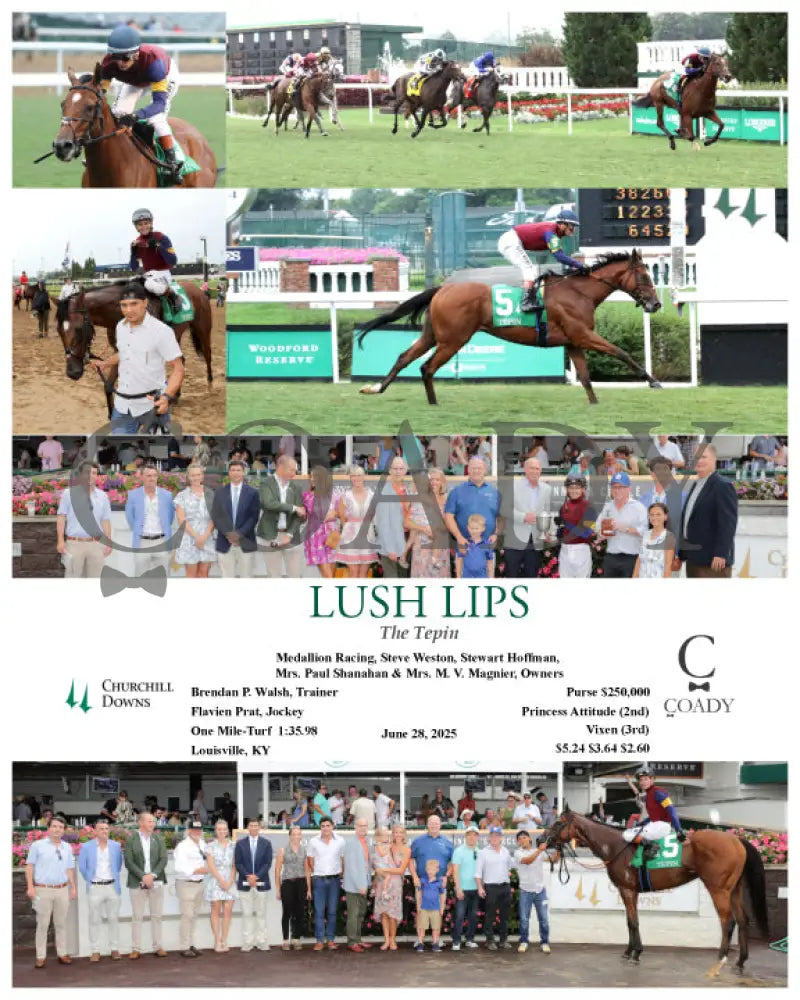 LUSH LIPS - 062825 - Race 08 - CD Churchill Downs