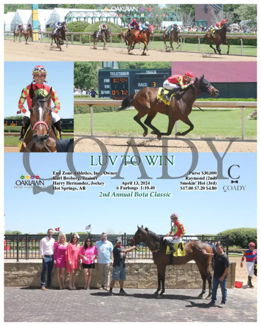 Luv To Win - 04 - 13 - 24 R03 Op Oaklawn Park