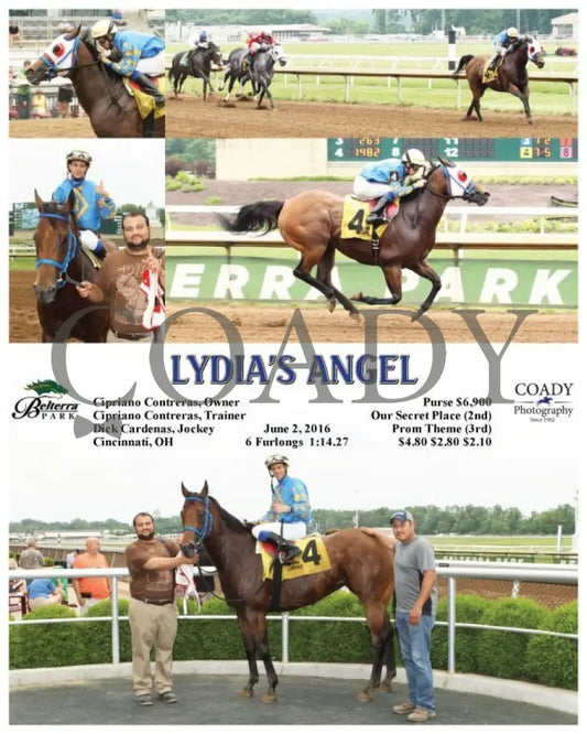 Lydia’s Angel - 060216 Race 02 Btp Belterra Park