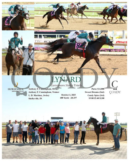 LYNARD - Governors Stake Trials - 10-04-25 - R03 - IND Indiana Grand