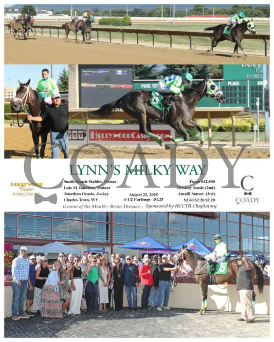 LYNN’S MILKY WAY 08 22 25 R02 CT Hollywood Casino at Charles Town Races