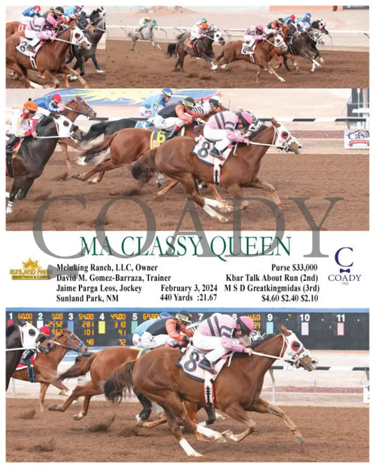 Ma Classy Queen - 02-03-24 R05 Sun Sunland Park