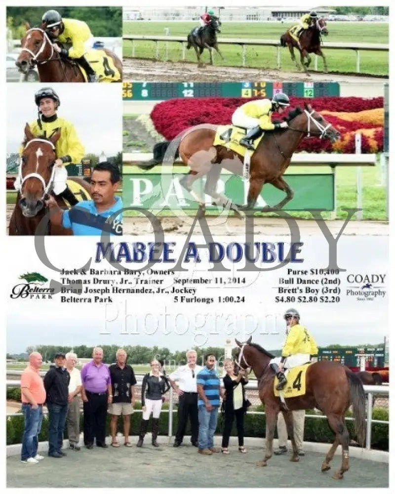 Mabee A Double - 091114 Race 01 Btp Belterra Park