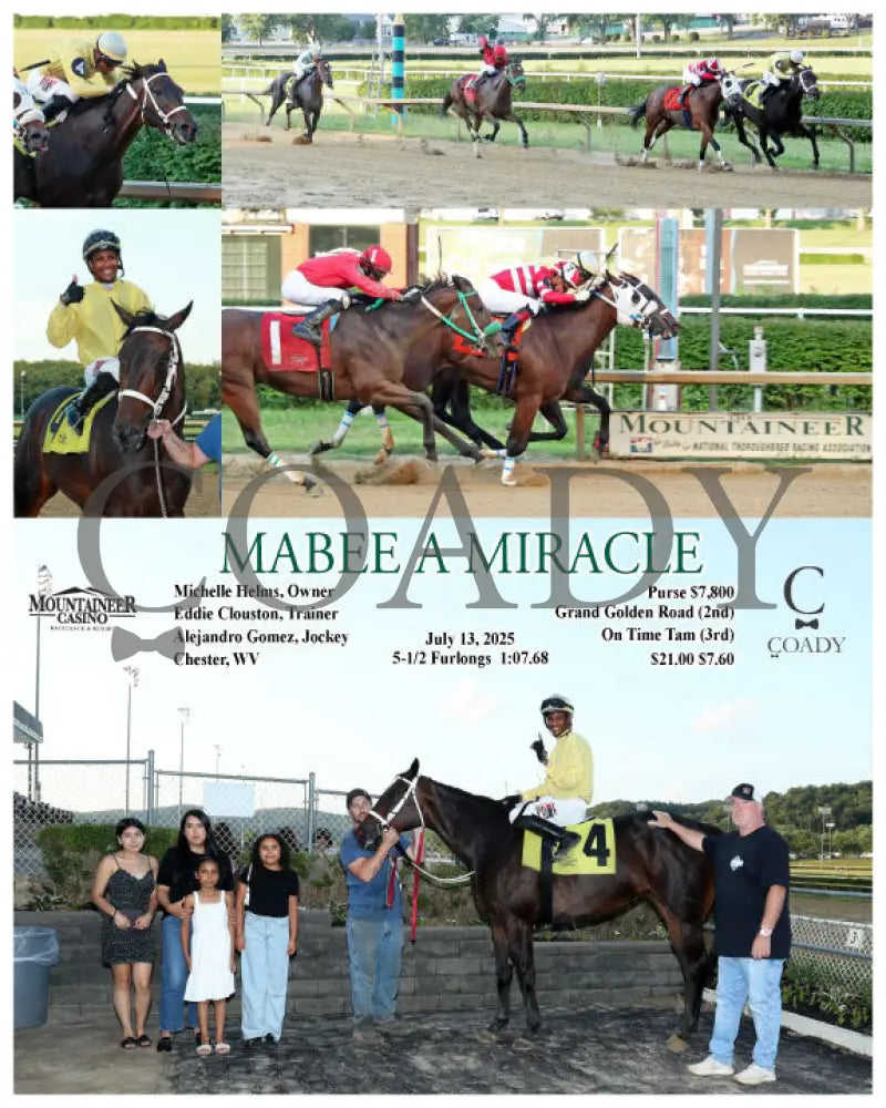 MABEE A MIRACLE - 07-13-25 - R03 - MNR Mountaineer Park