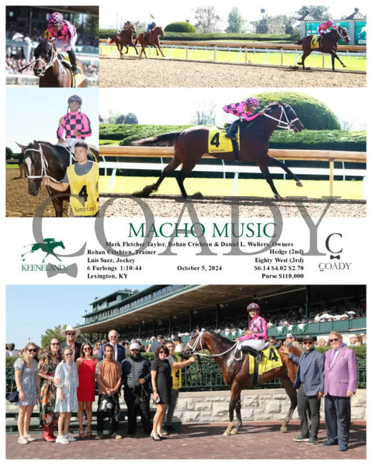 Macho Music - 10-05-24 R05 Kee Keeneland