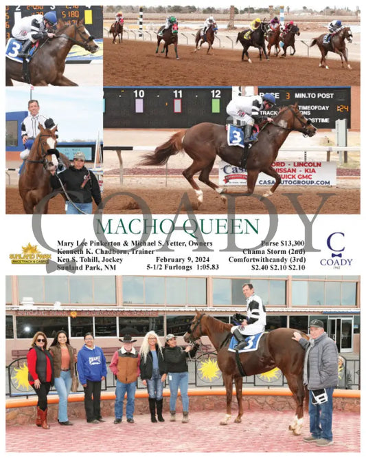 Macho Queen - 02-09-24 R03 Sun Sunland Park