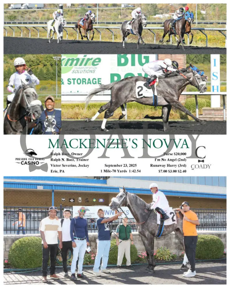 MACKENZIE’S NOVVA - 09-23-25 - R02 - PID Presque Isle Downs