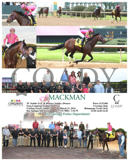 Mackman - 03 - 21 - 24 R01 Op Oaklawn Park