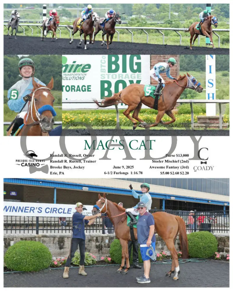MAC’S CAT - 06-09-25 - R02 - PID Presque Isle Downs