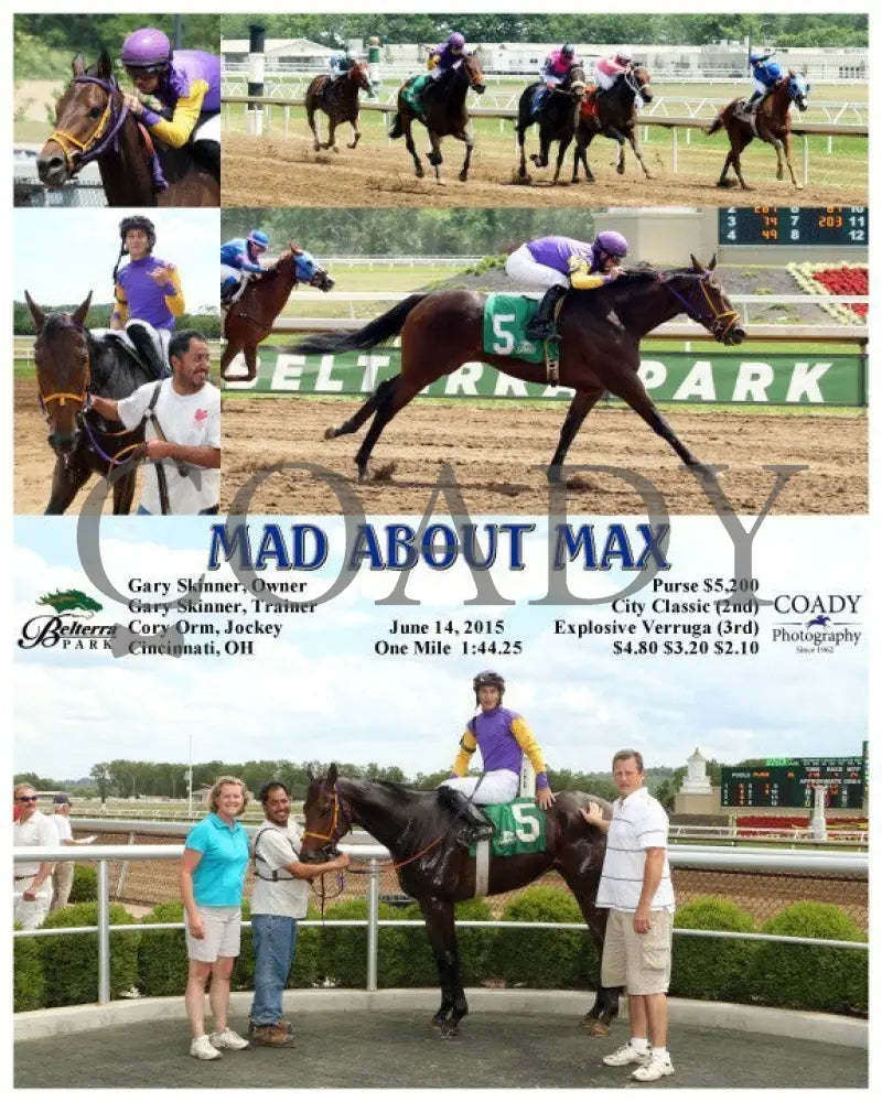 Mad About Max - 061415 Race 03 Btp Belterra Park