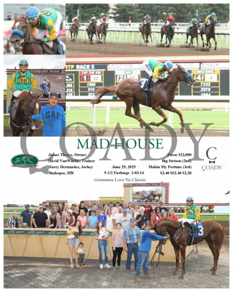 MAD HOUSE - 06-29-25 - R05 - CBY Ruidoso Downs