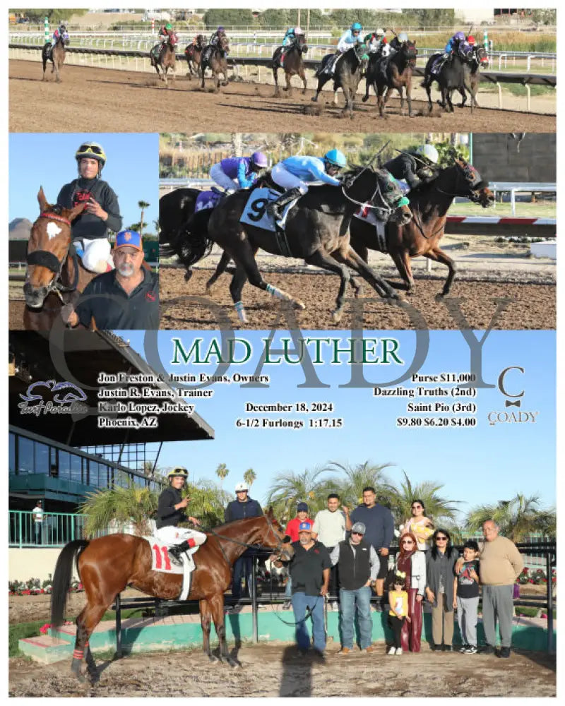 Mad Luther - 12-18-24 R08 Tup Turf Paradise