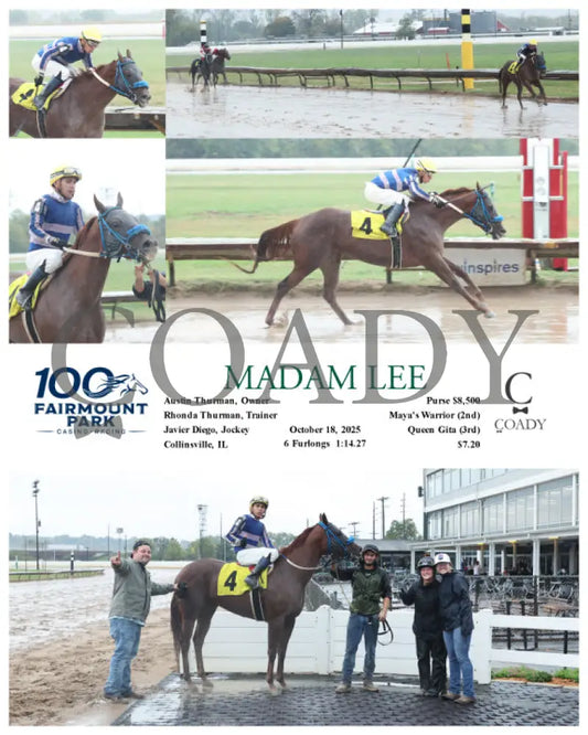 MADAM LEE - 10-18-25 - R03 - FP Fanduel Sportsbook Horse Racing