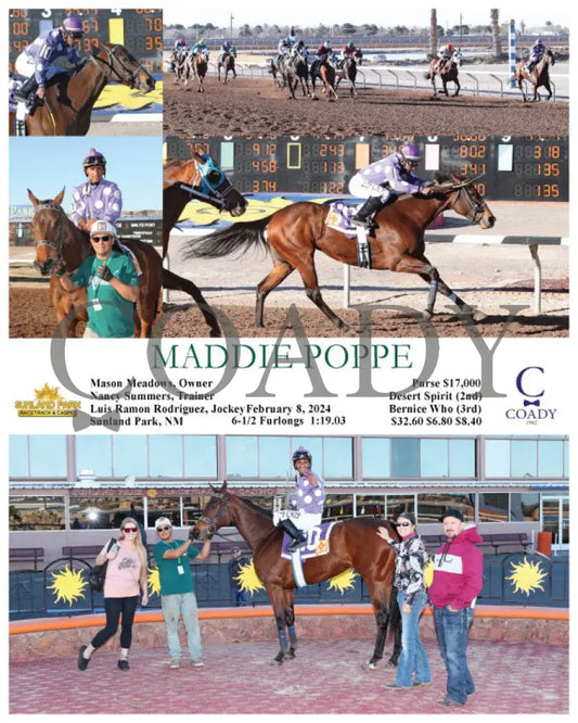Maddie Poppe - 02-08-24 R09 Sun Sunland Park