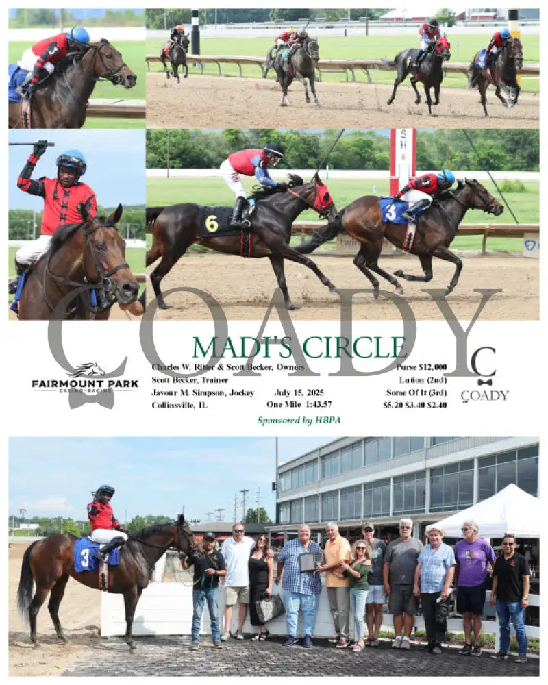 MADI’S CIRCLE - 07-15-25 - R07 - FP Fanduel Sportsbook Horse Racing