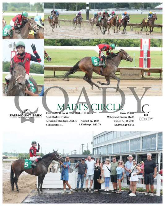 MADI’S CIRCLE - 08-12-25 - R06 - FP Fanduel Sportsbook Horse Racing