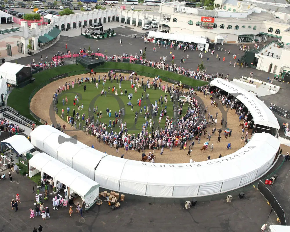 Mage - The Kentucky Derby 149Th Running 05-06-23 R12 Churchill Downs Aerial Paddock 01