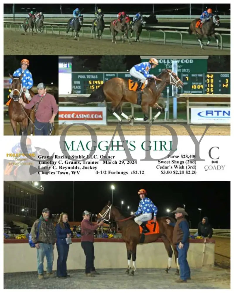 Maggie’s Girl - 03 - 29 - 24 R07 Ct Hollywood Casino At Charles Town Races