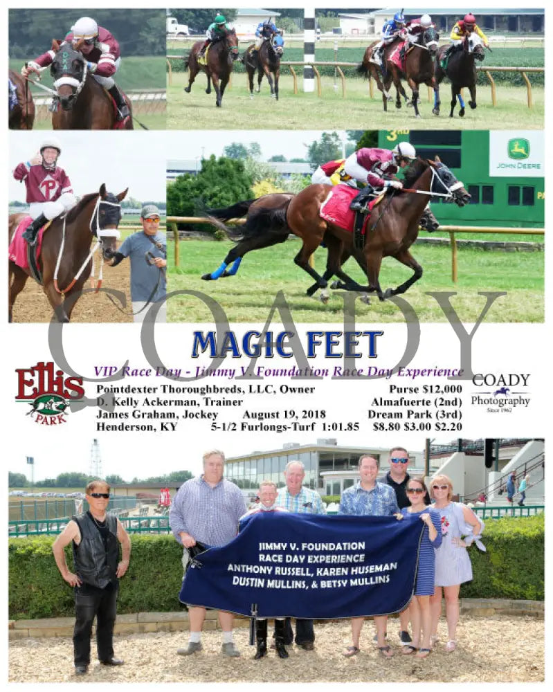 Magic Feet - 081918 Race 01 Elp G Ellis Park