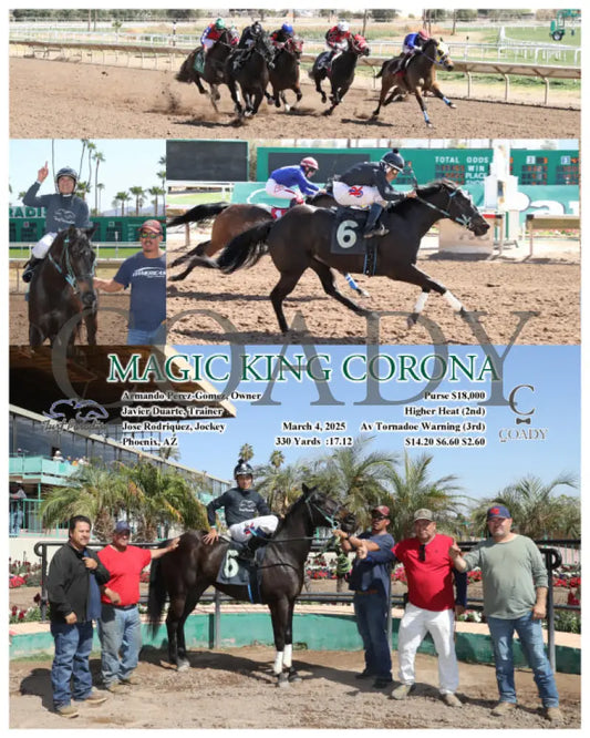 MAGIC KING CORONA - 03-04-25 - R01 - TUP Turf Paradise