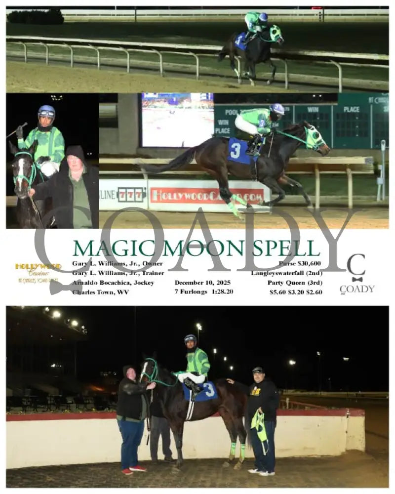 MAGIC MOON SPELL - 12-10-25 - R02 - CT Hollywood Casino at Charles Town Races
