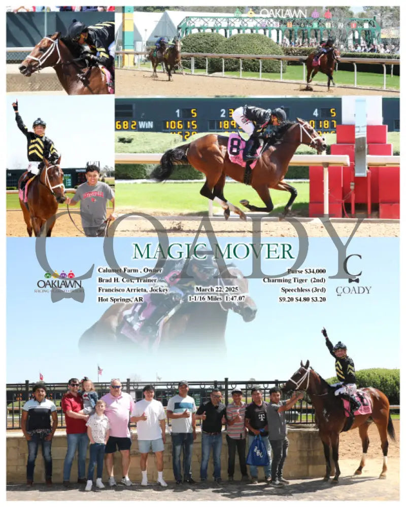 MAGIC MOVER - 032225 - Race 01 - OP Oaklawn Park