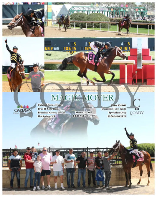 MAGIC MOVER - 032225 - Race 01 - OP Oaklawn Park