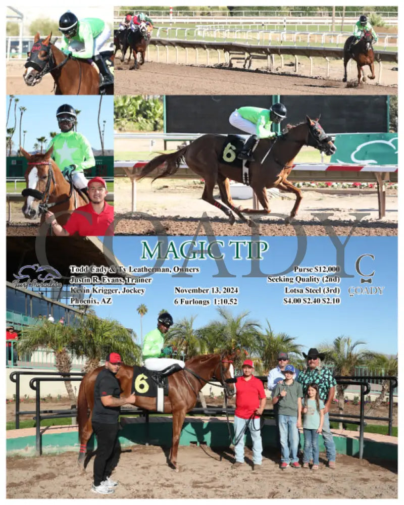 Magic Tip - 11-13-24 R05 Tup Turf Paradise