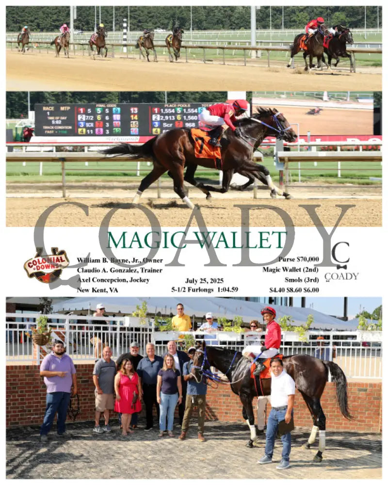 MAGIC WALLET - 07-25-25 - R01 - CNL Colonial Downs