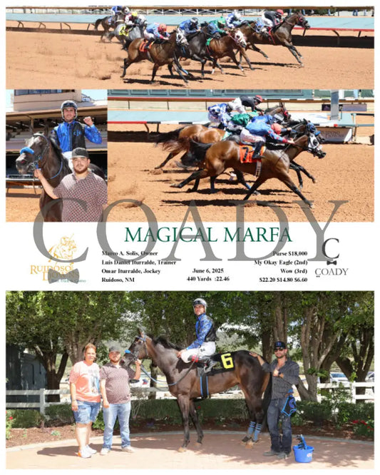 MAGICAL MARFA - 06-06-25 - R06 - RUI Ruidoso Downs
