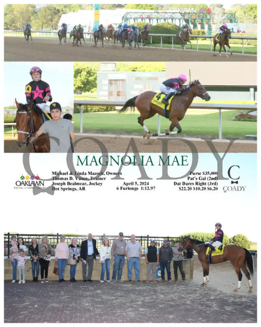 Magnolia Mae - 04 - 05 - 24 R10 Op Oaklawn Park