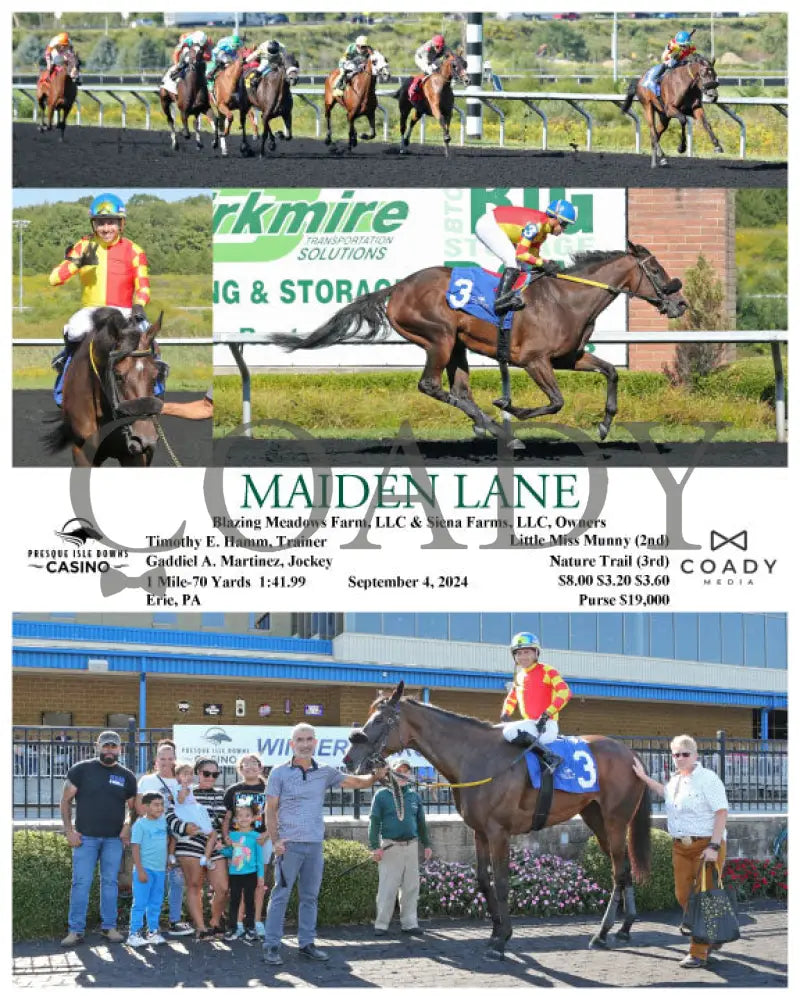 Maiden Lane - 09-04-24 R04 Pid Presque Isle Downs