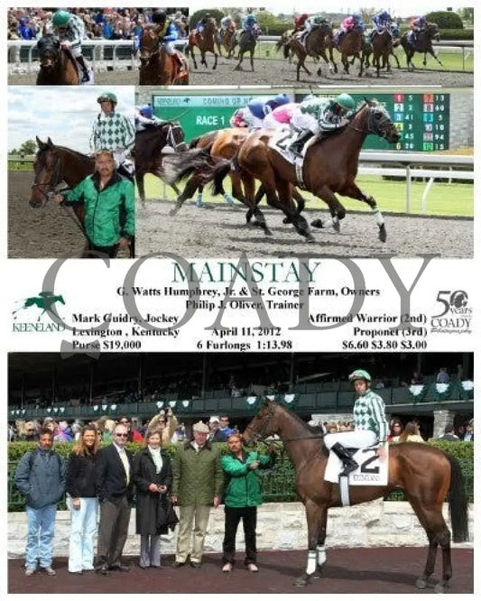 Mainstay - 041112 Race 01 Keeneland