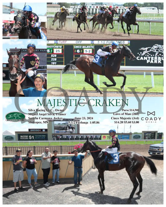 Majestic Craken - 06-23-24 R01 Cby Canterbury Park