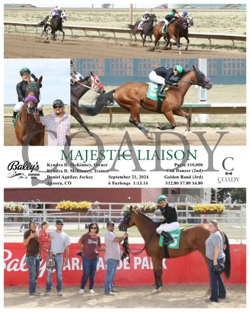 Majestic Liaison - 09-21-24 R04 Arp Arapahoe Park